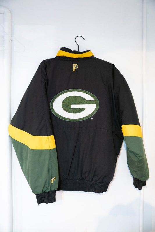 90s Pro Player Green Bay Packers Reversible Puffer Jacket - Keep It Classic
