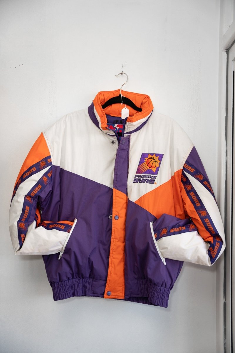 90s Pro Player Phoenix Suns Puffer Jacket - Keep It Classic