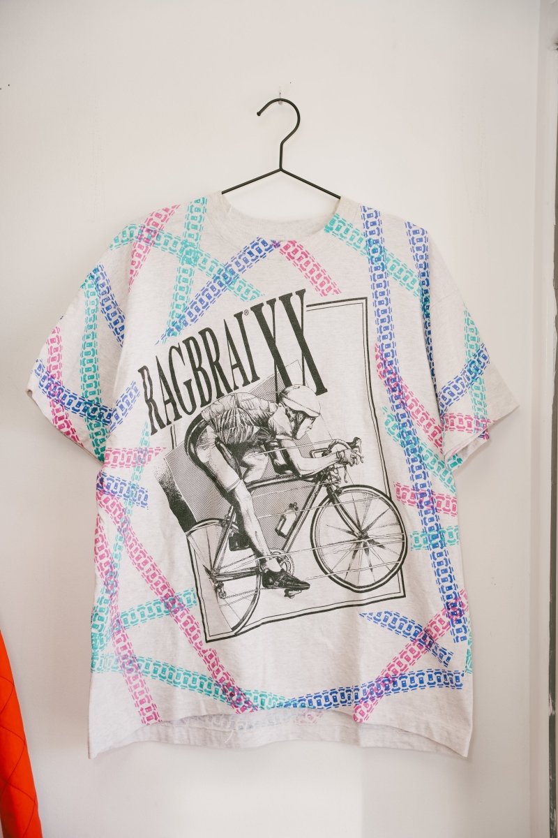 90s Ragbrai XX Bike Shirt - Keep It Classic