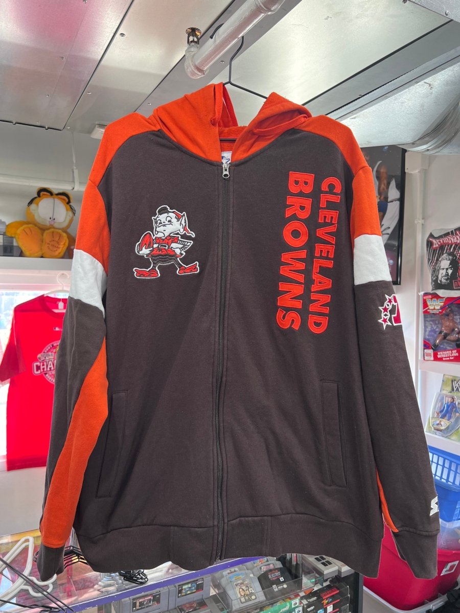 90s Starter Cleveland Browns Hoodie XXL - Keep It Classic