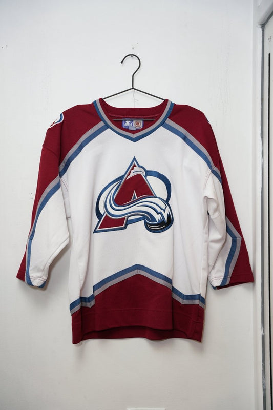 90s Starter Colorado Avalanche Forsberg Hockey Jersey - Keep It Classic