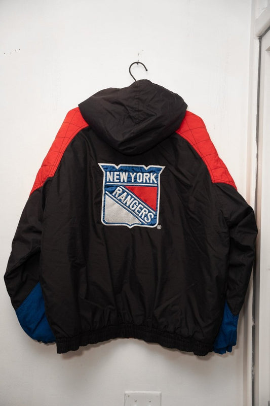 90s Starter New York Rangers Puffer Jacket - Keep It Classic