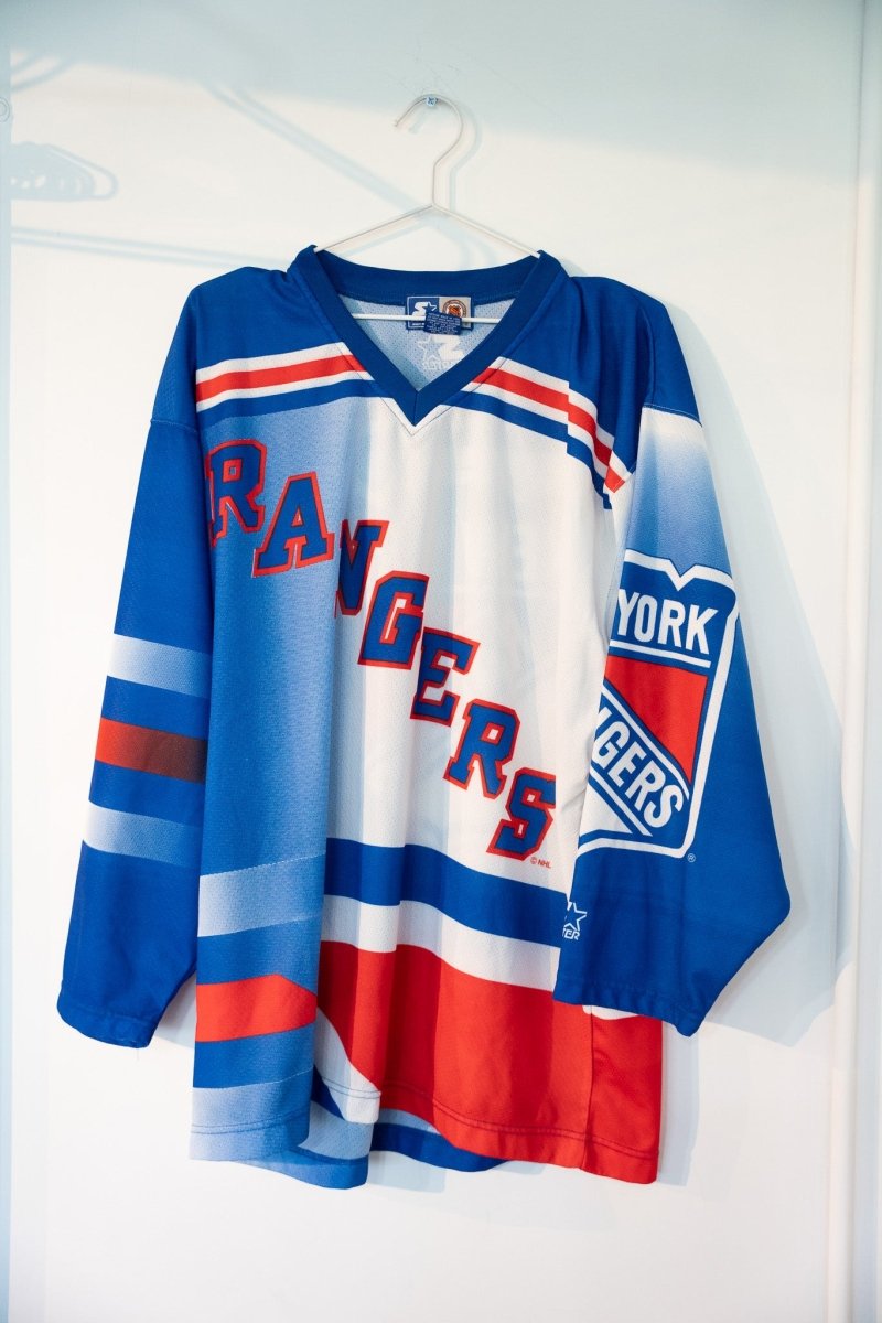 90s Starter New York Rangers Rare Hockey Jersey Size Large - Keep It Classic