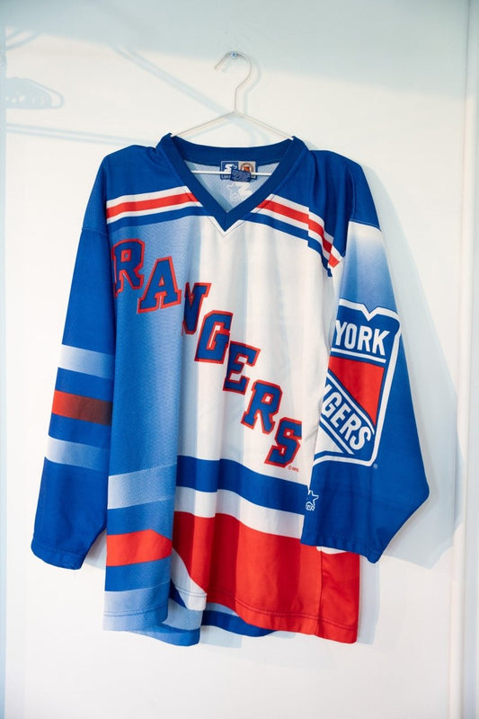 90s Starter New York Rangers Rare Hockey Jersey Size Large - Keep It Classic