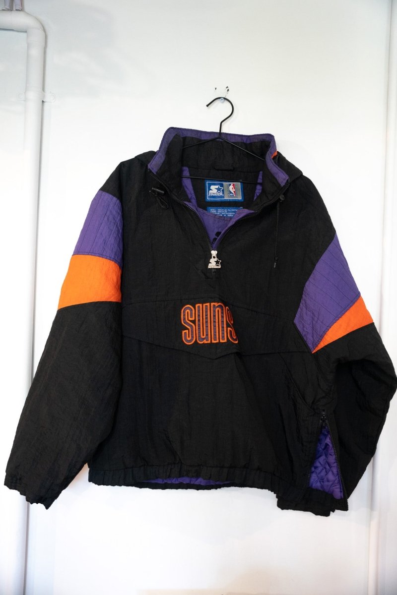 90s Starter Phoenix Suns Puffer Jacket Size Medium