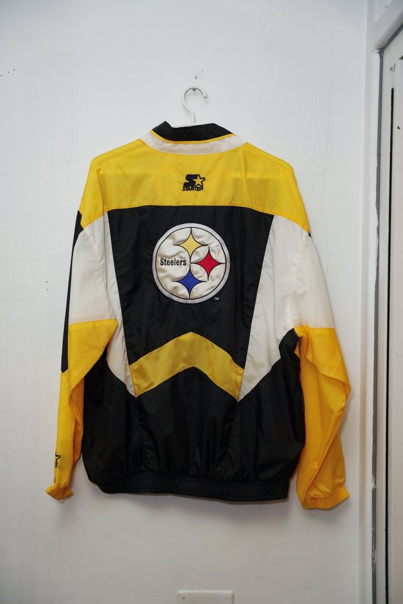 90s Starter Pittsburg Steelers Windbreaker Jacket - Keep It Classic