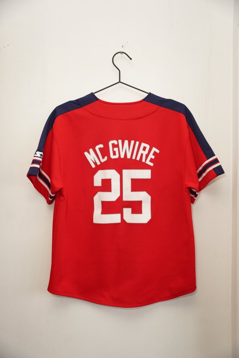 90s Starter St Louis Cardinals Mark McGwire Jersey - Keep It Classic