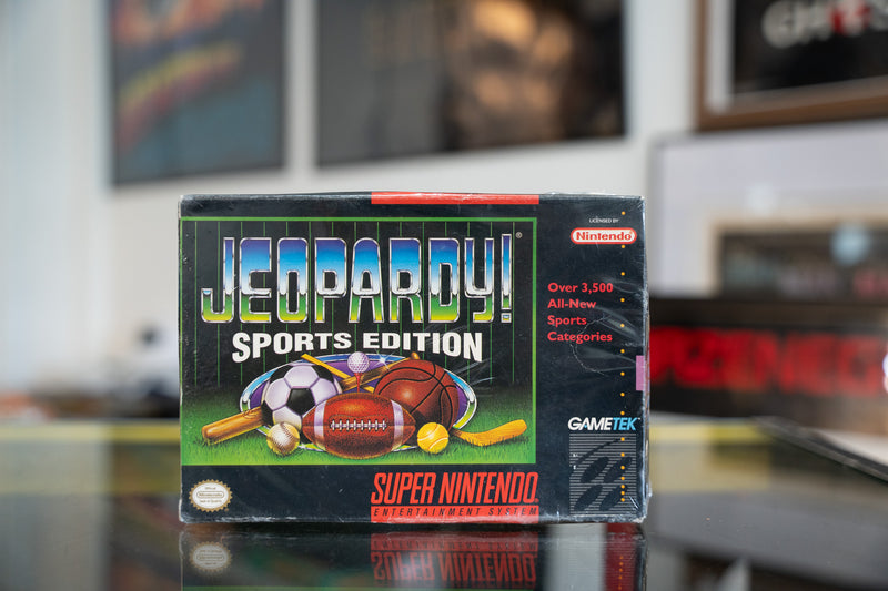Super Nintendo Jeopardy Sports Edition CIB