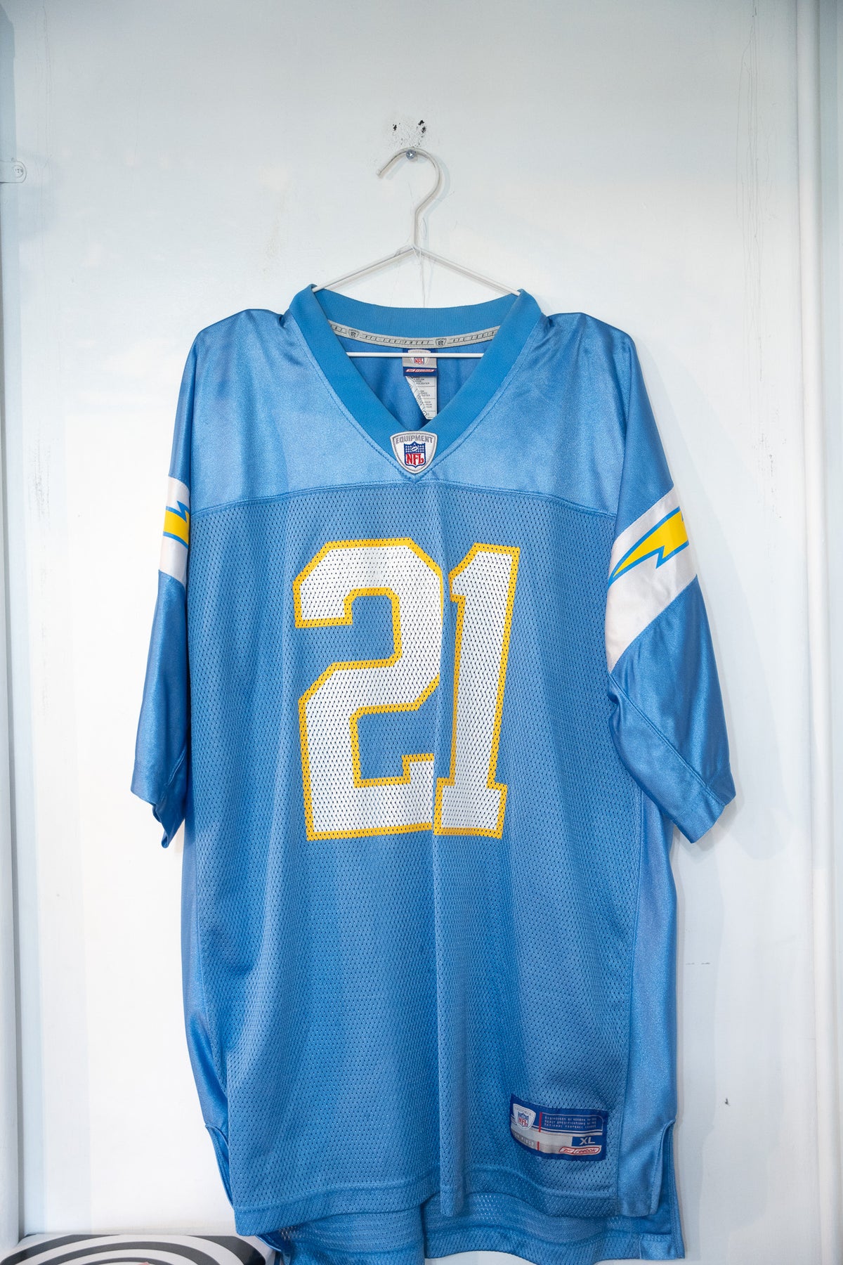 San Diego Chargers LaDanian Tomlinson On Field Reebok Jersey Size 52