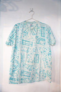 Vintage IAMS Cat Food AOP Shirt Size Large
