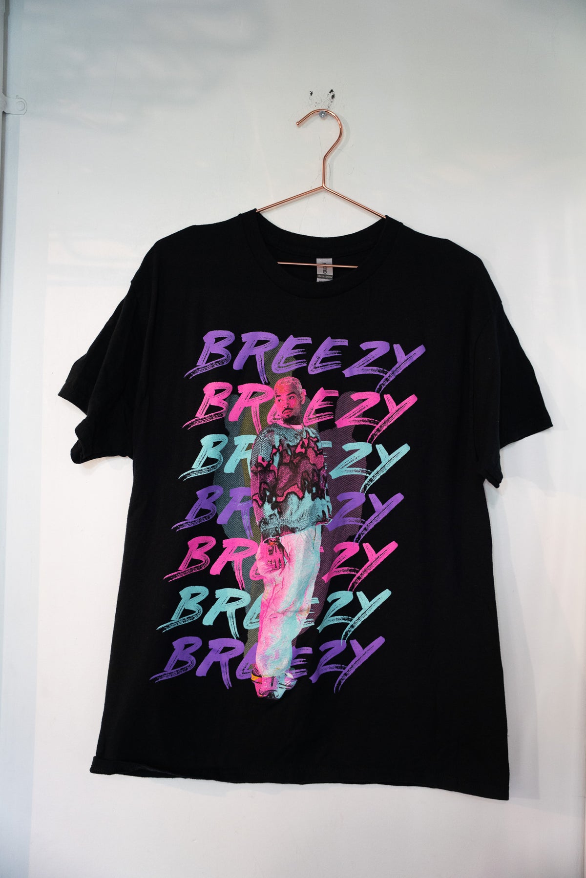 Chris Brown Modern Boot Shirt Size Large