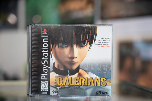 Galerians - 3 Disc Set - PlayStation 1 (PS1) - Complete in Case