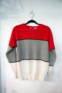 Vintage Ocean Pacific Knit Sweater Size Small