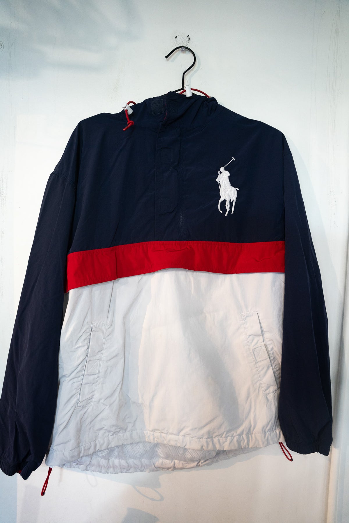 Vintage Ralph Lauren Polo Windbreaker Jacket Size Medium