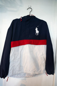 Vintage Ralph Lauren Polo Windbreaker Jacket Size Medium