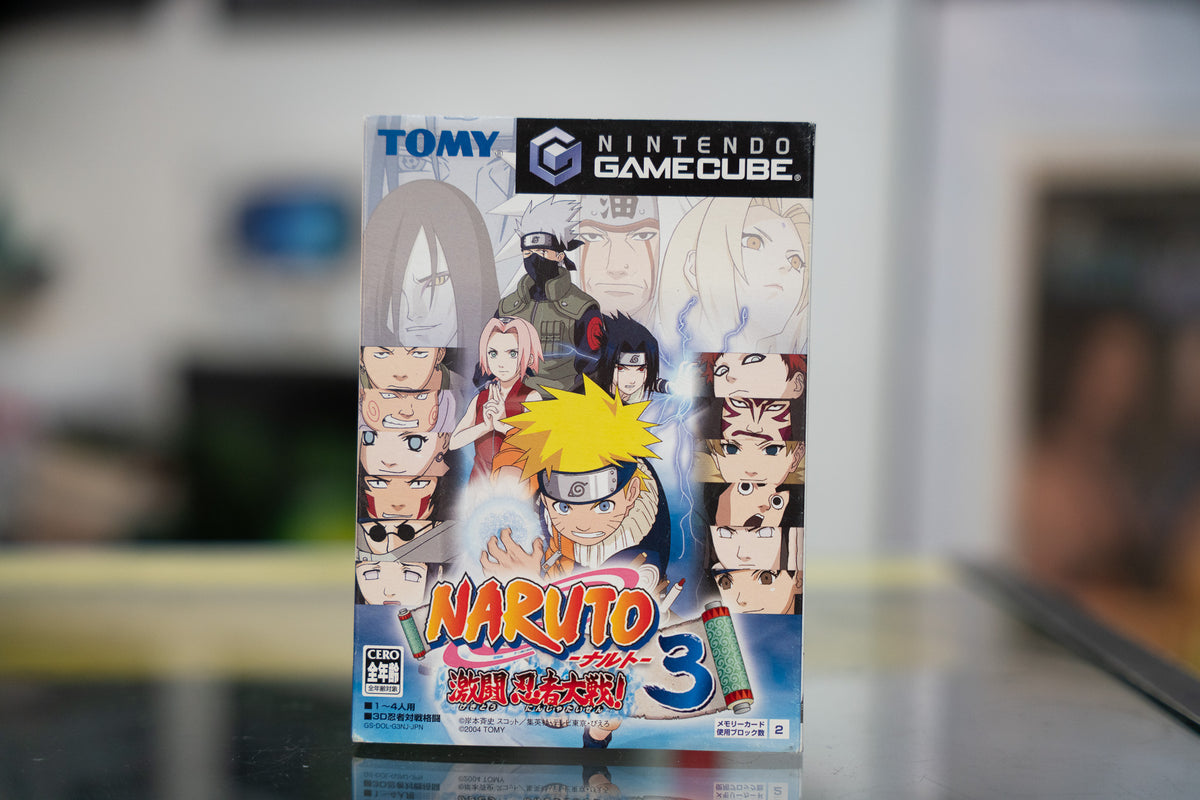 Nintendo GameCube TOMY Naruto 3 CIB