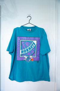 90s Logo Athletic Charlotte Hornets Shirt Size XL