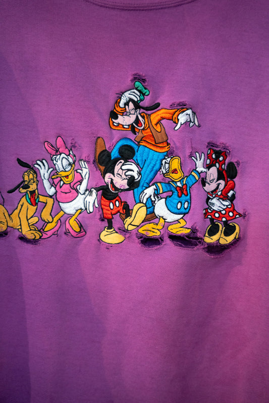 90s Disney Distressed Sweater Size XL