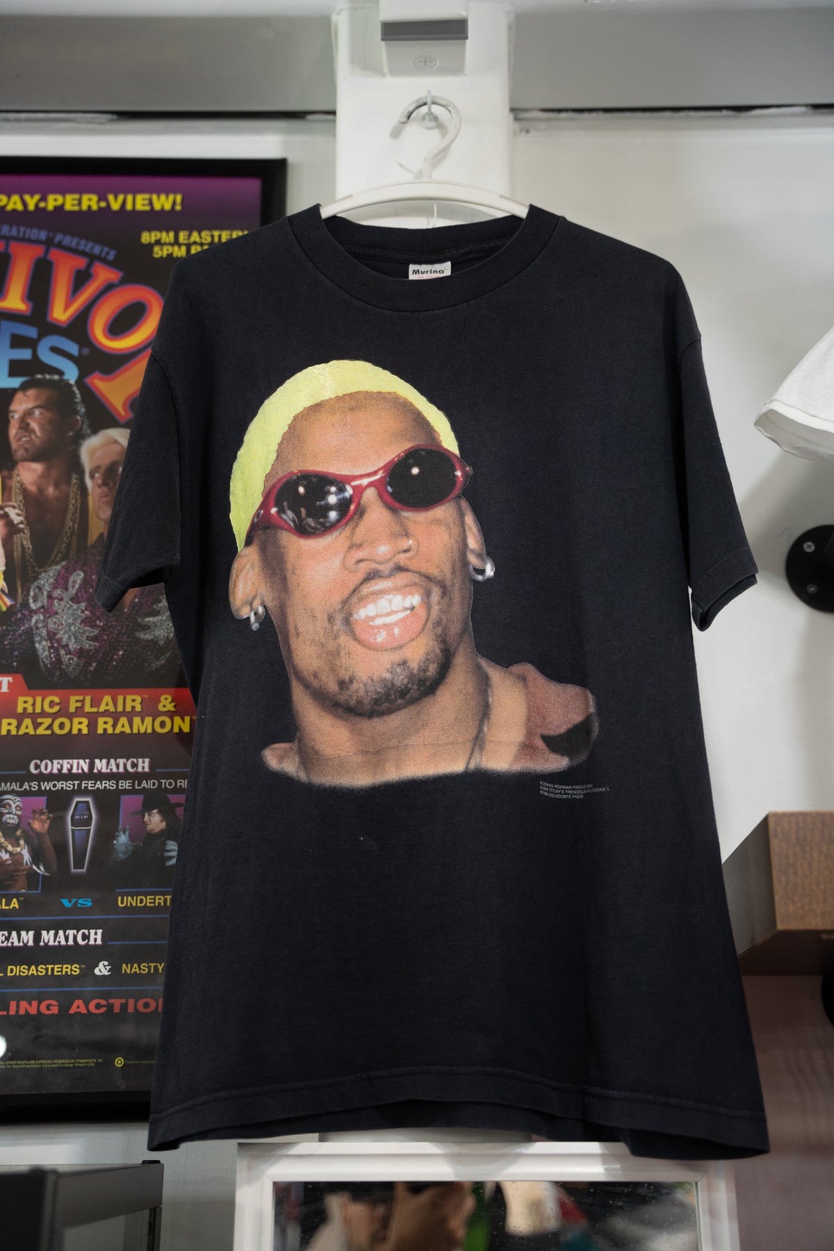 1996 Dennis Rodman Hair Changing Shirt Size Large