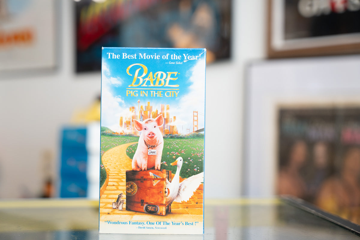 Babe Pig In The City VHS