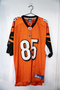 Vintage Reebok NFL Cincinnati Bengals Ocho Cinco Jersey Size XXL