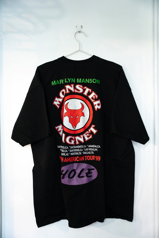 90s Marilyn Manson Monster Magnet North America Tour Parking Lot Boot Shirt Size XXL