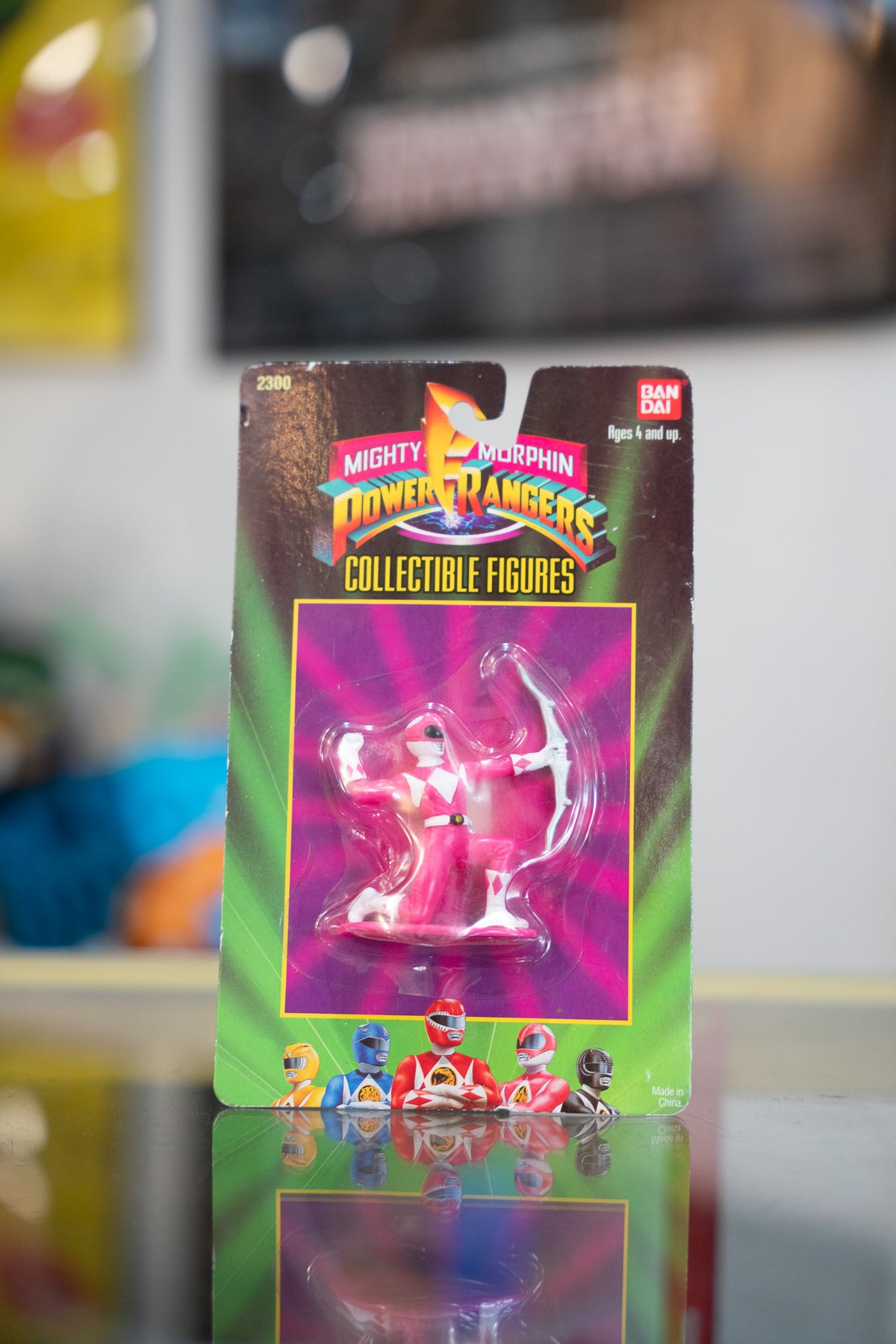 Mighty Morphin Power Rangers Collectible Figures Pink Ranger
