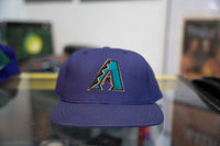 Purple Vintage Arizona Diamondbacks Fitted New Era Hat 7 1/4