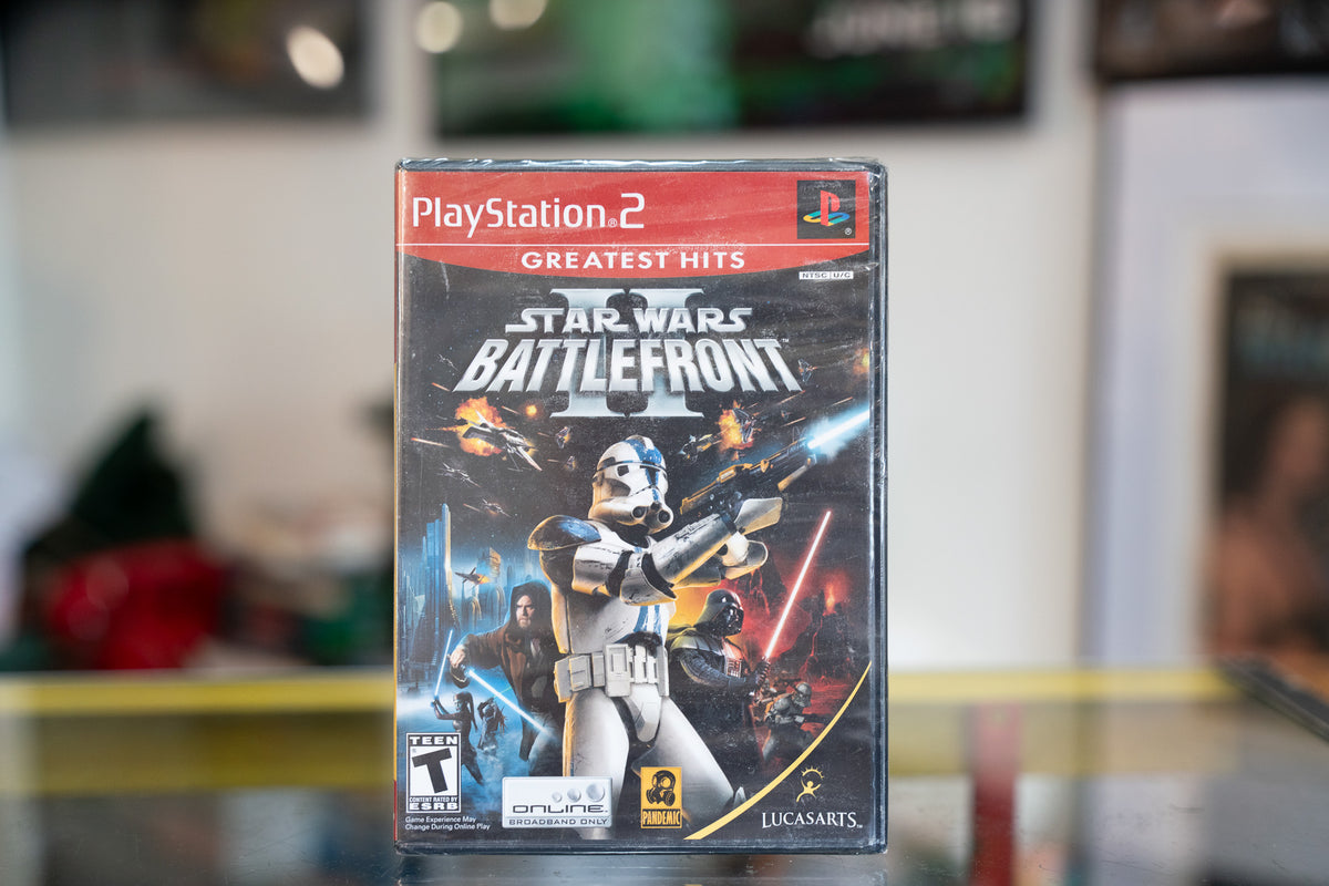 PS2 Star Wars Battlefront 2 Greatest Hits Sealed