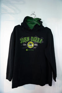 John Deere Hoodie Sweater Size Large