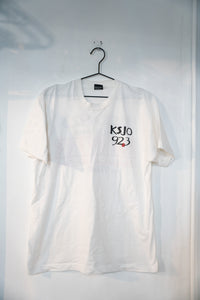 80s KSJO 92.3 Welcomes Scorpions Hit Between The Eyes Tour Shirt Size XL