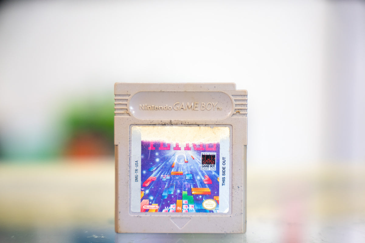 Gameboy Tetris (Damaged Sticker)