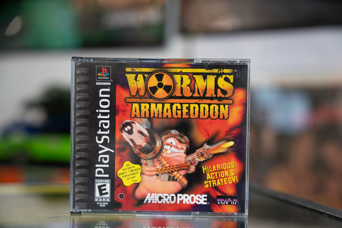 Worms Armageddon - PlayStation 1 (PS1) - Complete in Case