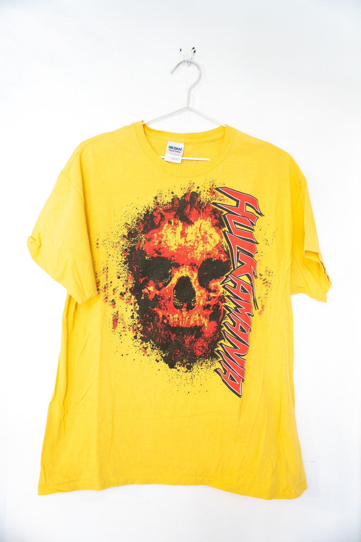 Vintage TNA Hulkamania Skull Shirt Size Large photo 1