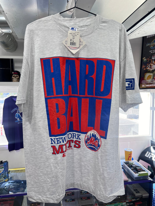 Camiseta de los 90 con el nombre de Starter New York Mets "Hard Ball" (nueva edición) - Talla XL