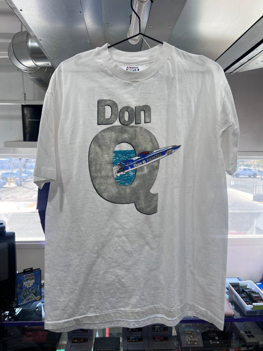 Camiseta Cristal Don Q de los años 90, talla XL