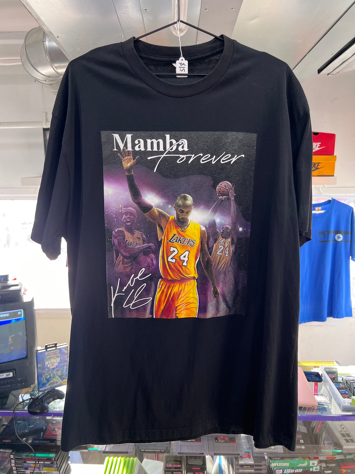 Camiseta "Mamba Forever" de Kobe Bryant - Talla XL