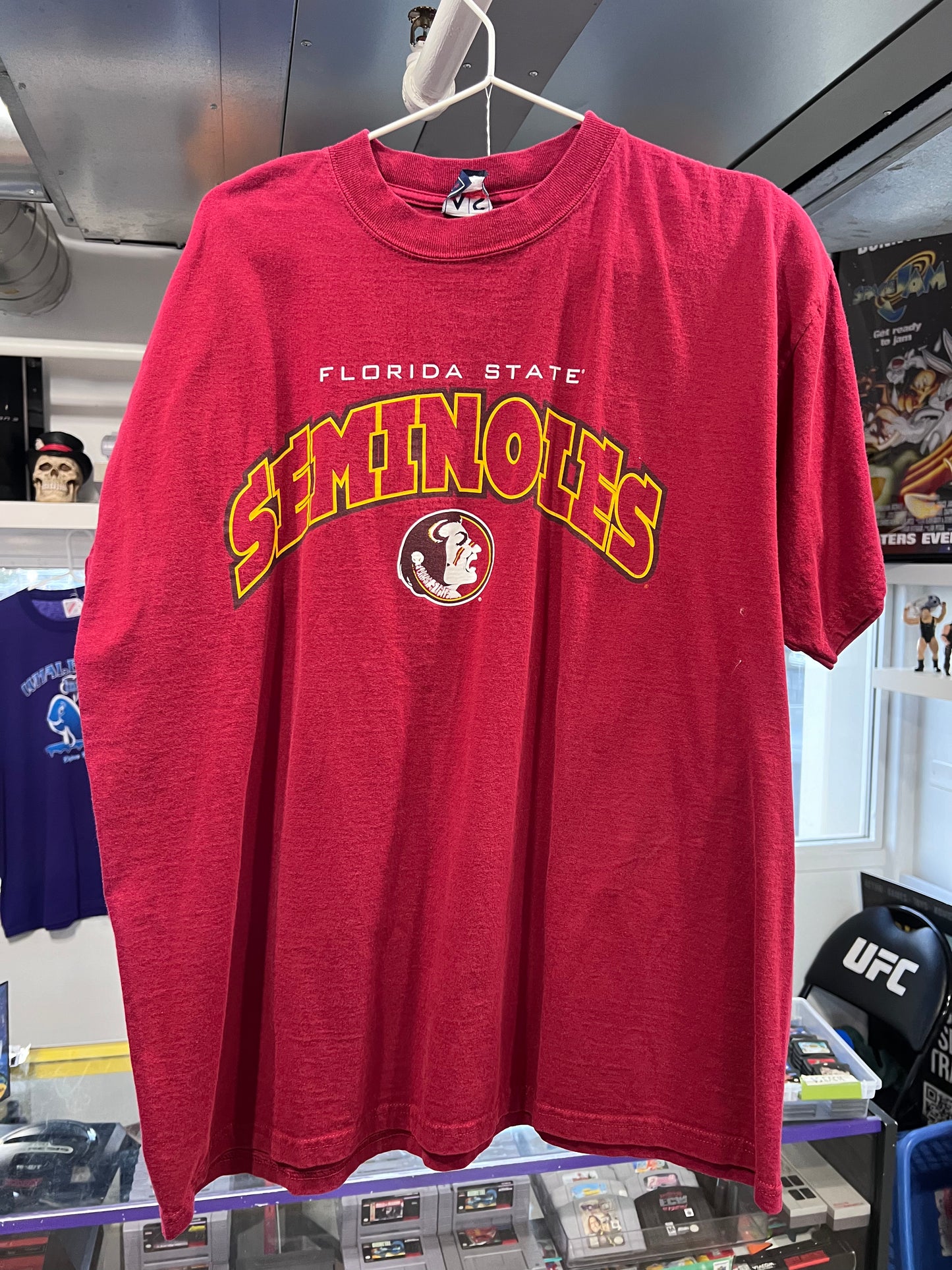 Camiseta vintage de la FSU, talla XL