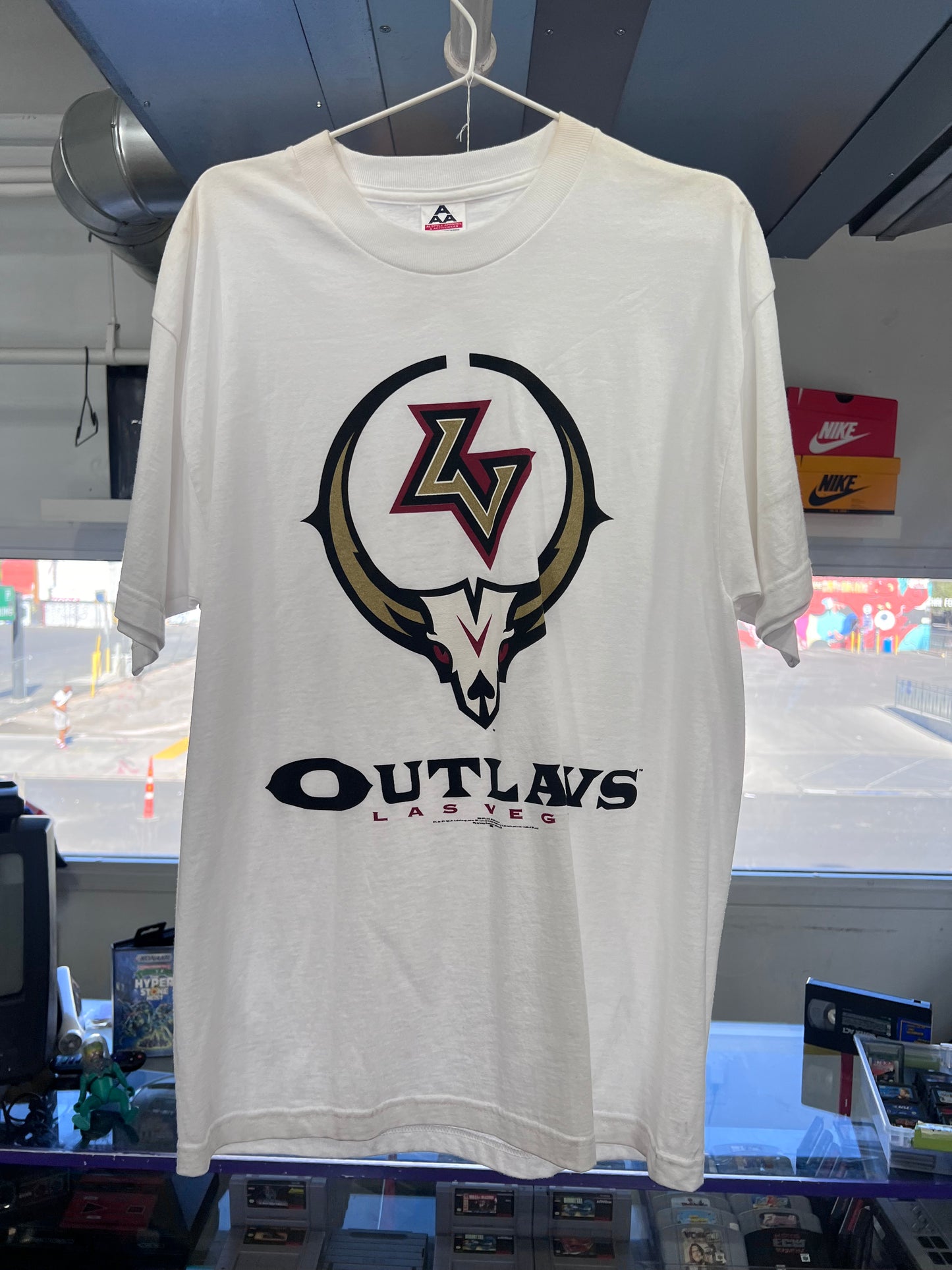 Camiseta de Las Vegas Outlaws, talla grande