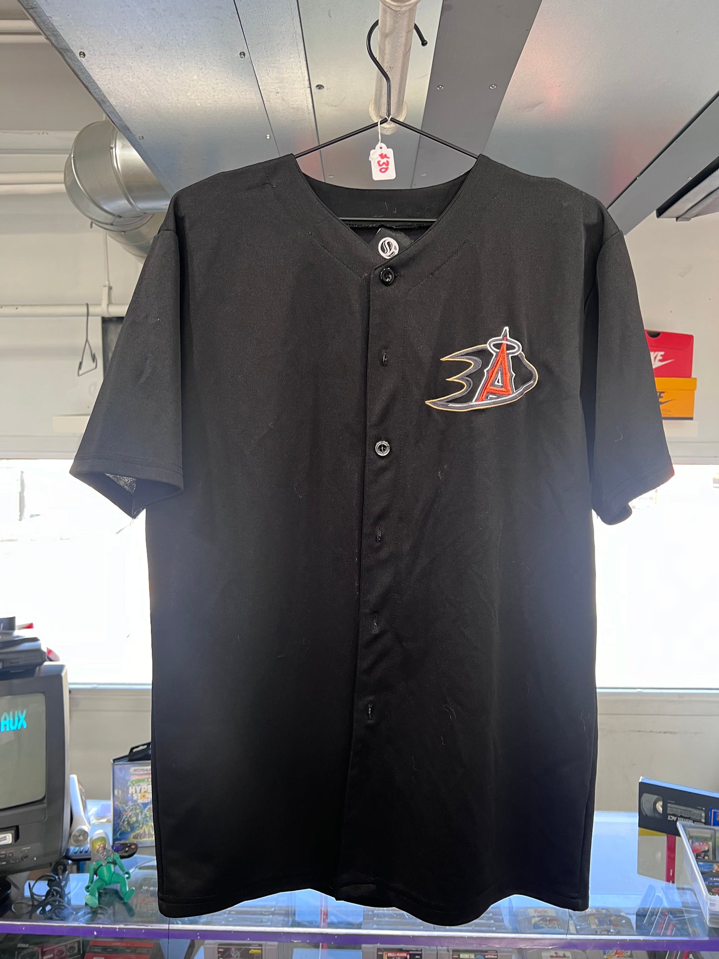 Camiseta de béisbol de los Angelinos de Anaheim