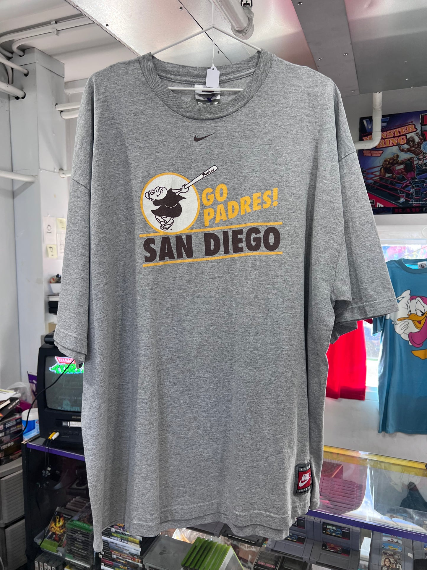 Camiseta Nike vintage de los San Diego Padres, talla XXL