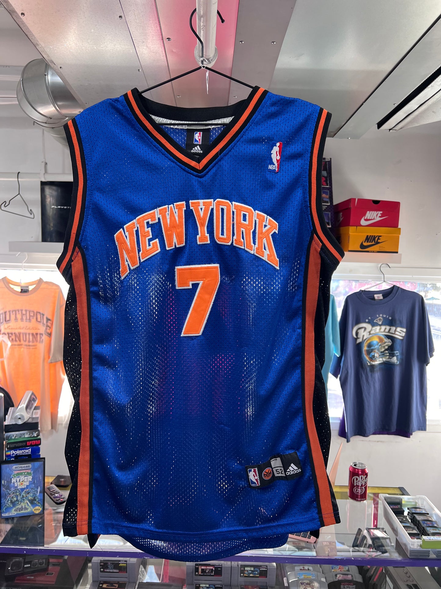 Camiseta de Anthony de los New York Knicks 52