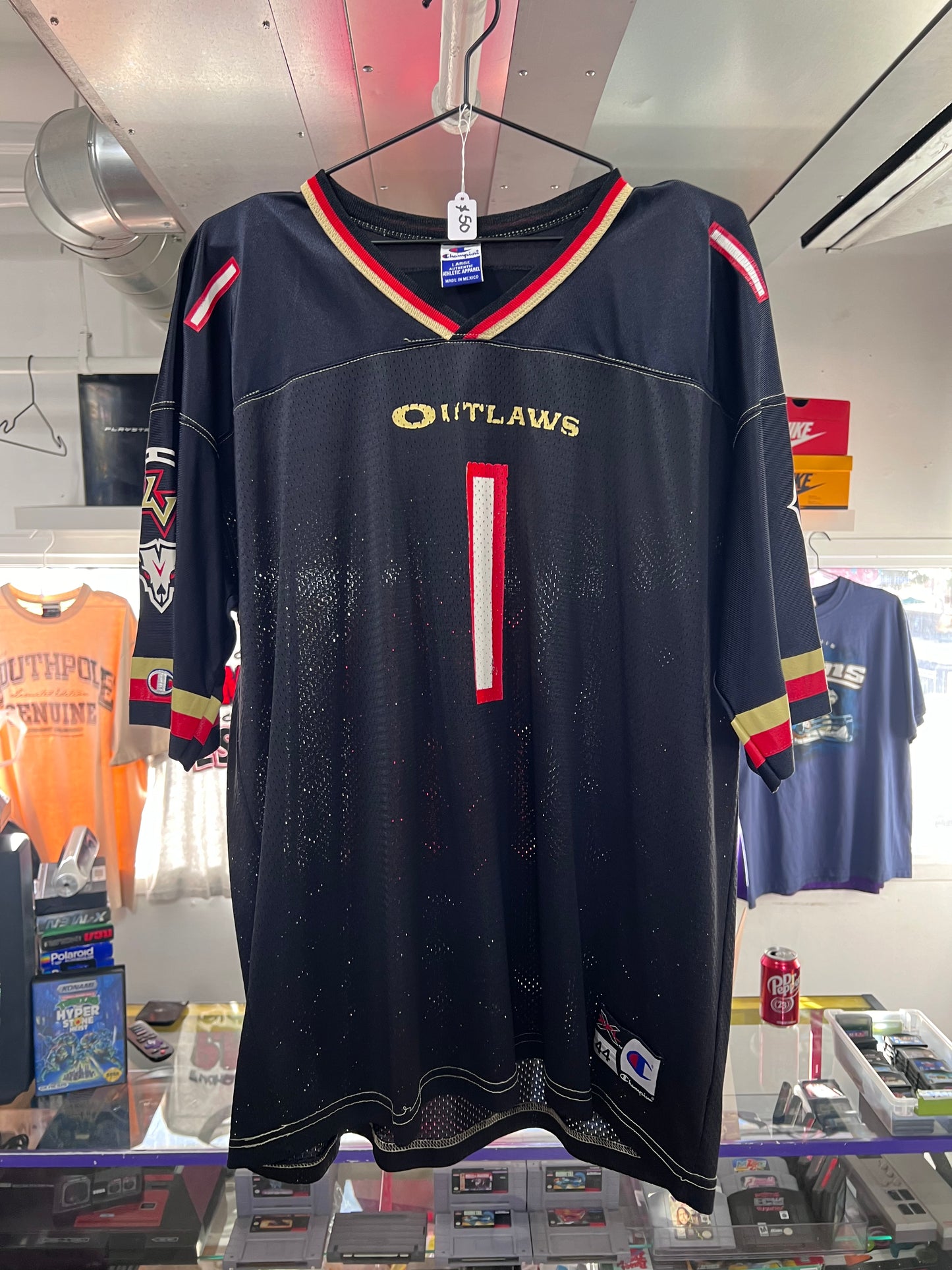 Camiseta de campeón de Las Vegas Outlaws de gran tamaño