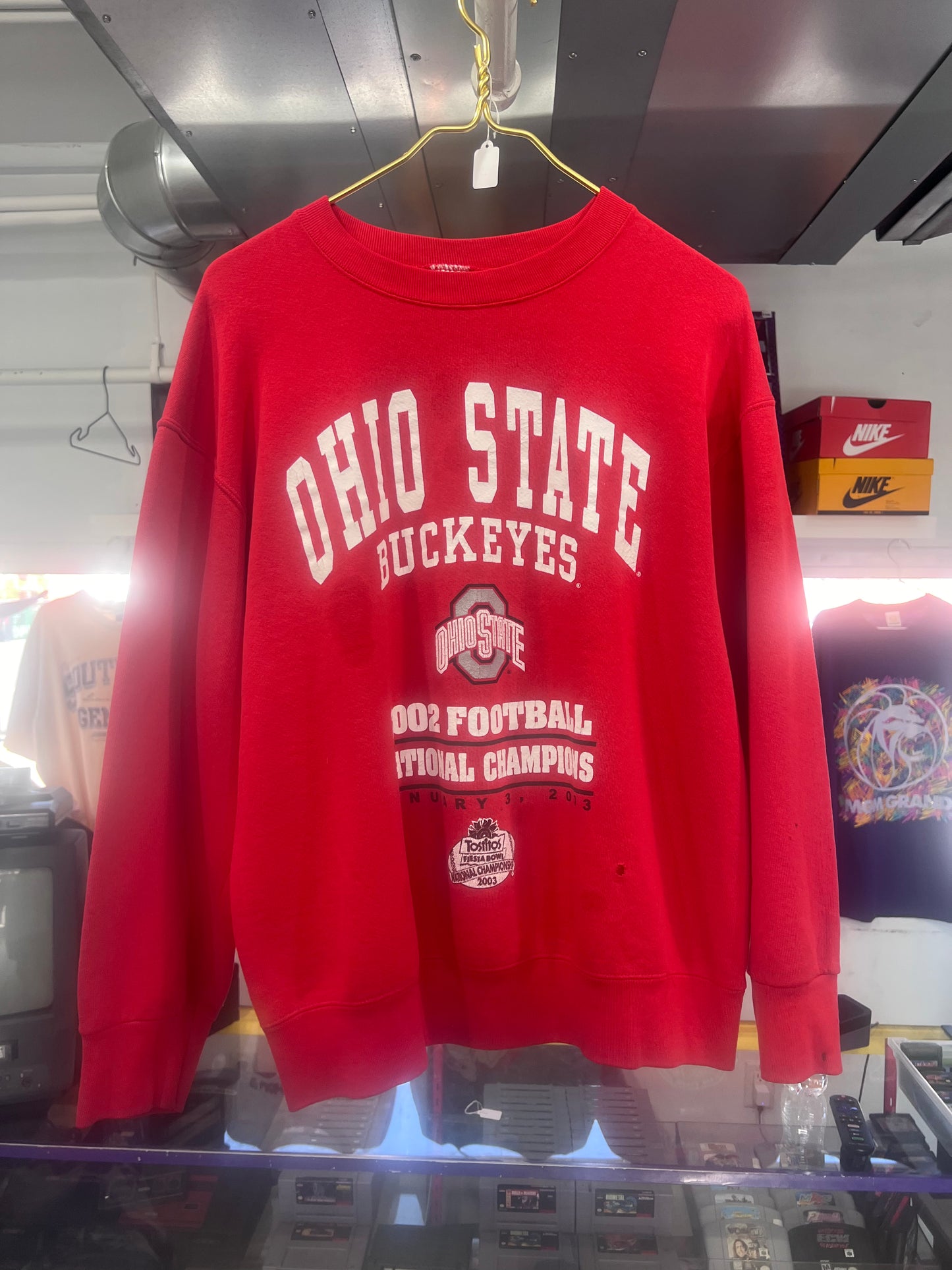 Suéter grande de Ohio State de los años 90