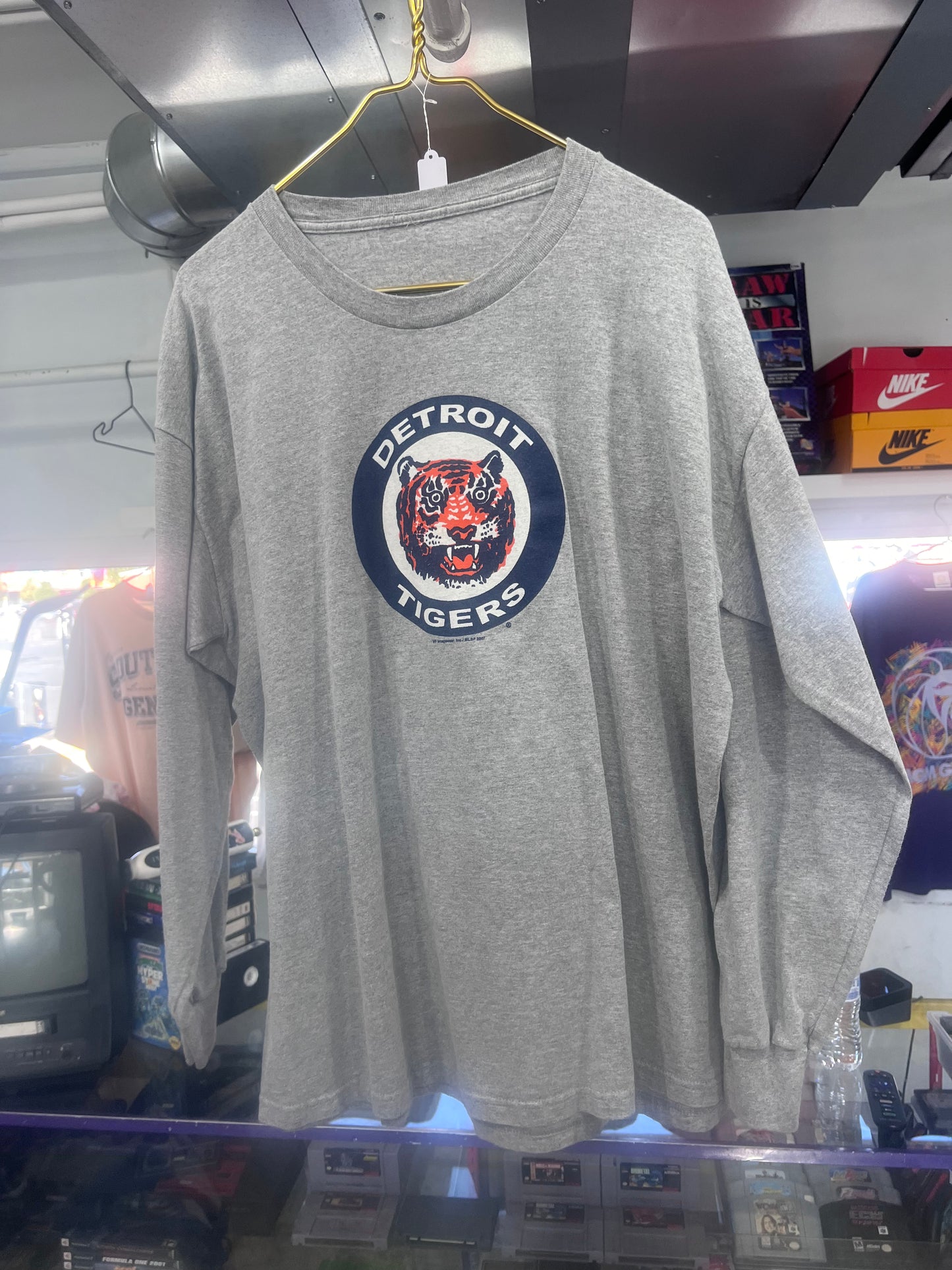 2007 Detroit Tigers Long Sleeve Shirt