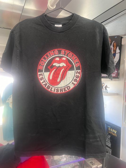 Camiseta mediana de los Rolling Stones 2005