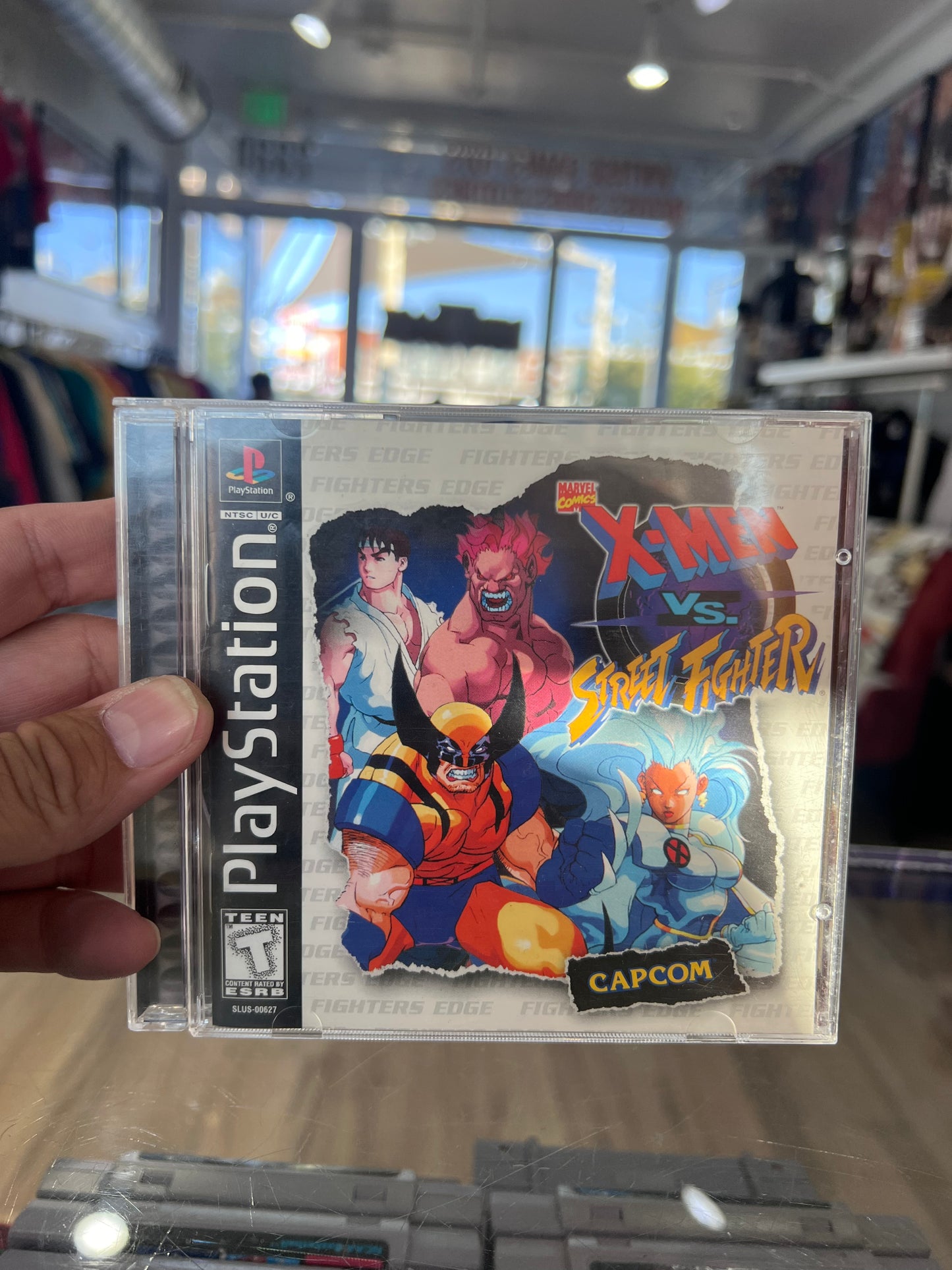 Sony PlayStation X-Men vs Street Fighter