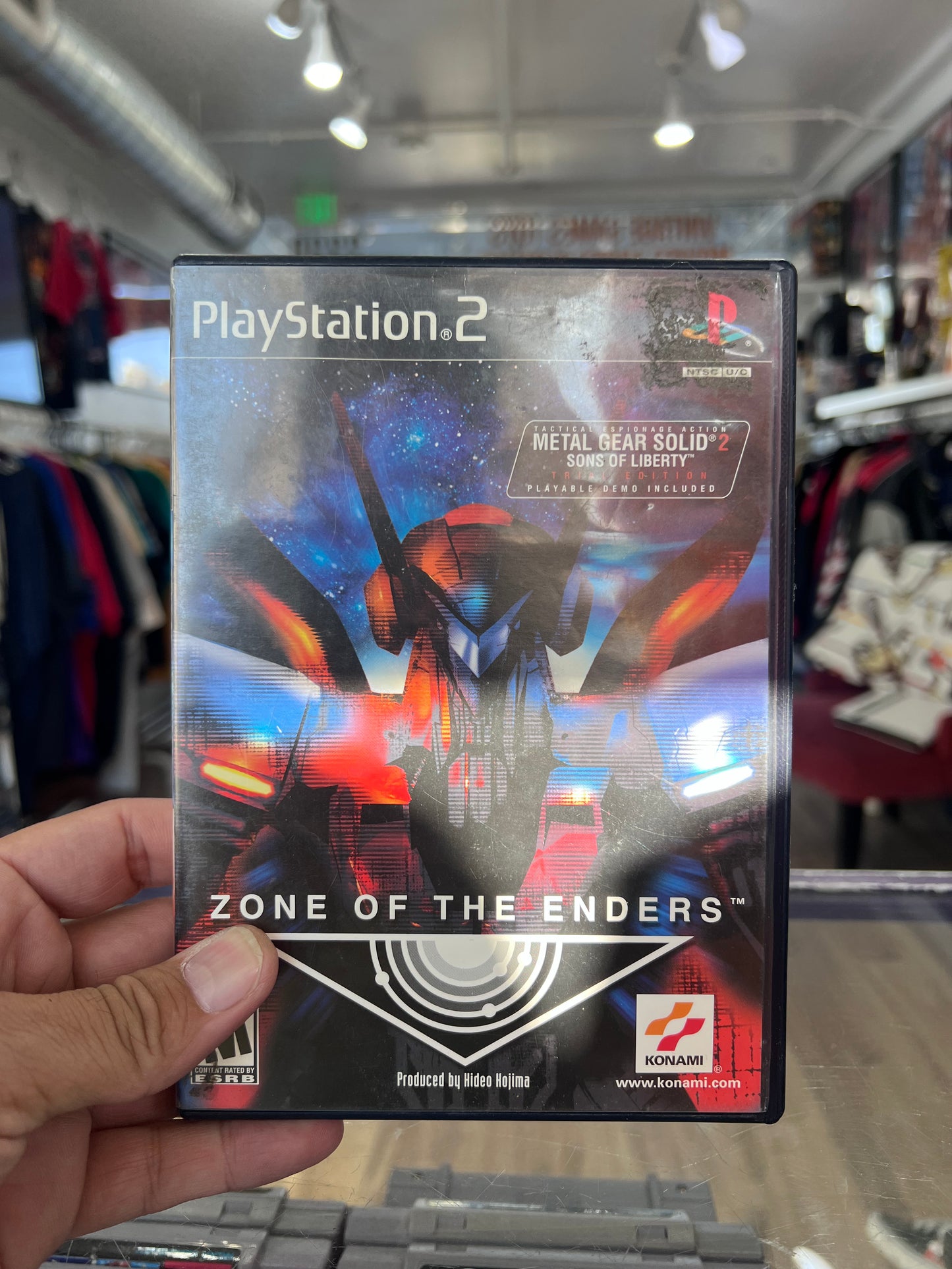 Sony PS2 Zone of the Enders in Box