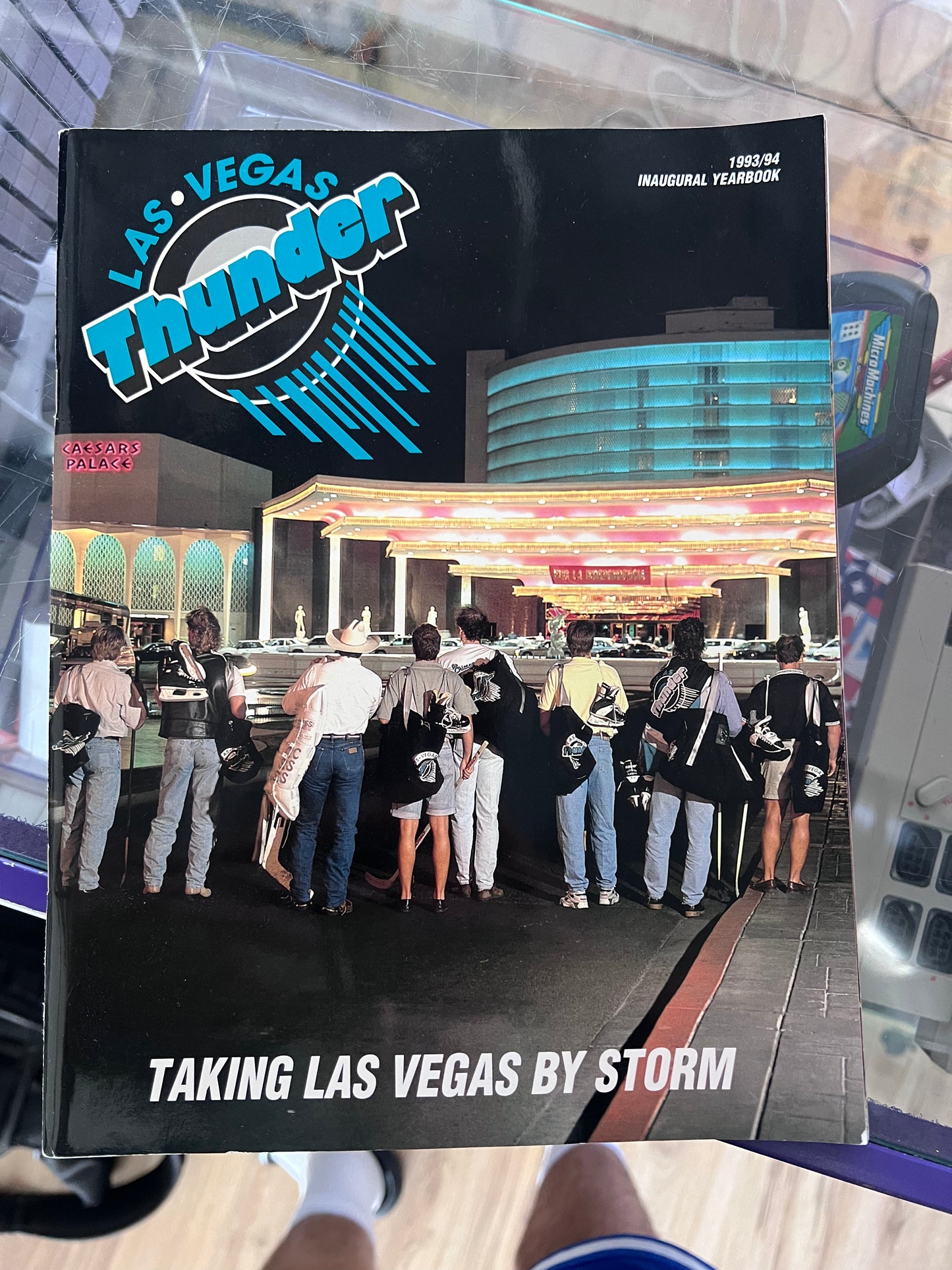 1993 Las Vegas Thunder Inaugural Yearbook