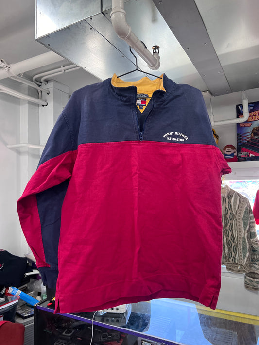 Polo vintage de manga larga de Tommy Hilfiger